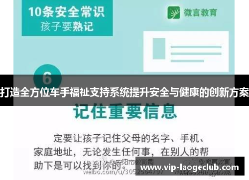 打造全方位车手福祉支持系统提升安全与健康的创新方案