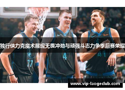 独行侠力克魔术展现无畏冲劲与顽强斗志力争季后赛荣耀