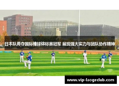 日本队勇夺国际棒球锦标赛冠军 展现强大实力与团队协作精神